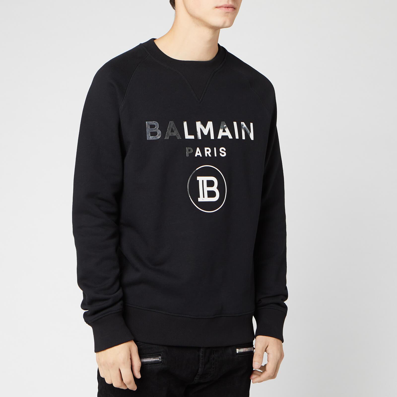 Balmain Sweatshirt in Black for Men - Lyst