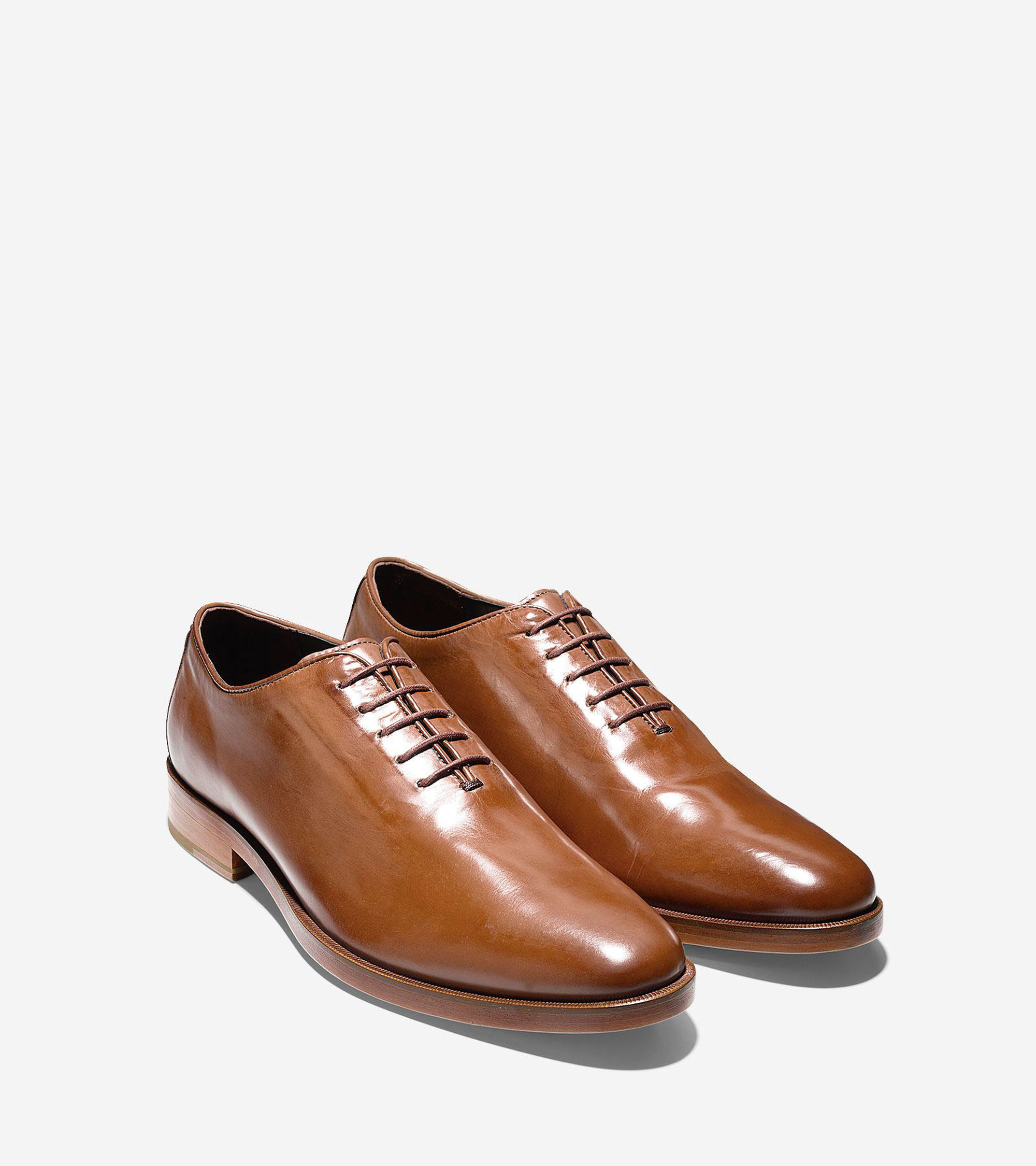 Cole haan Preston Grand Wholecut Oxford Shoe in Brown for Men | Lyst