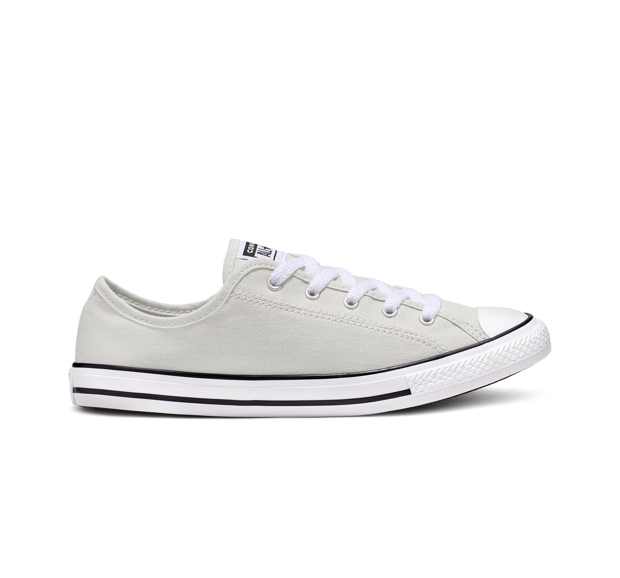 Converse Chuck Taylor All Star Dainty Low Top in Grey (Gray) - Lyst
