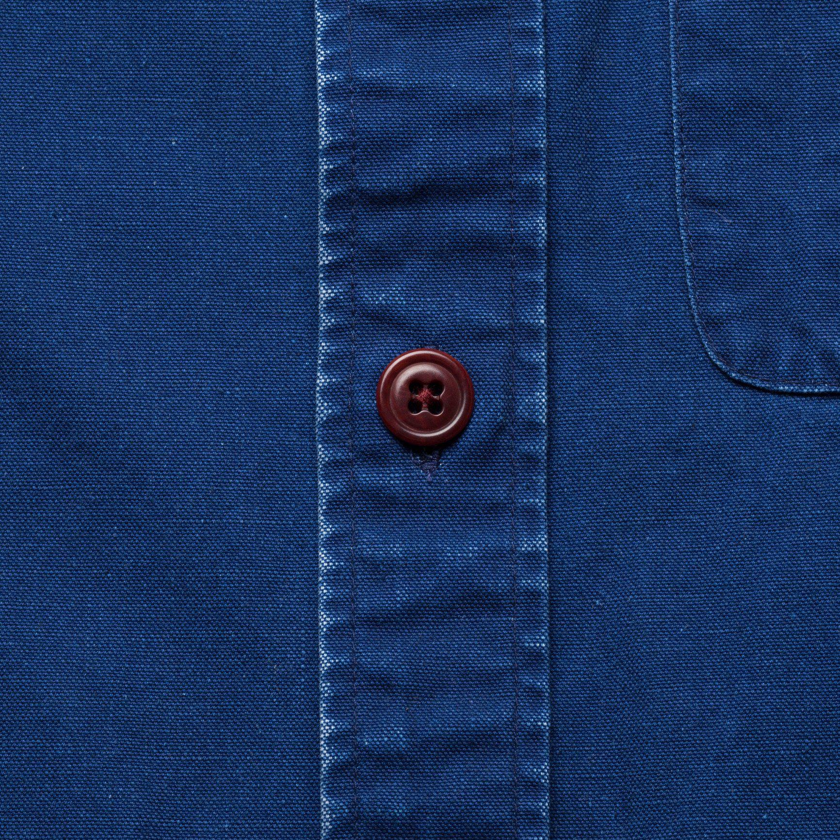 indigo overshirt