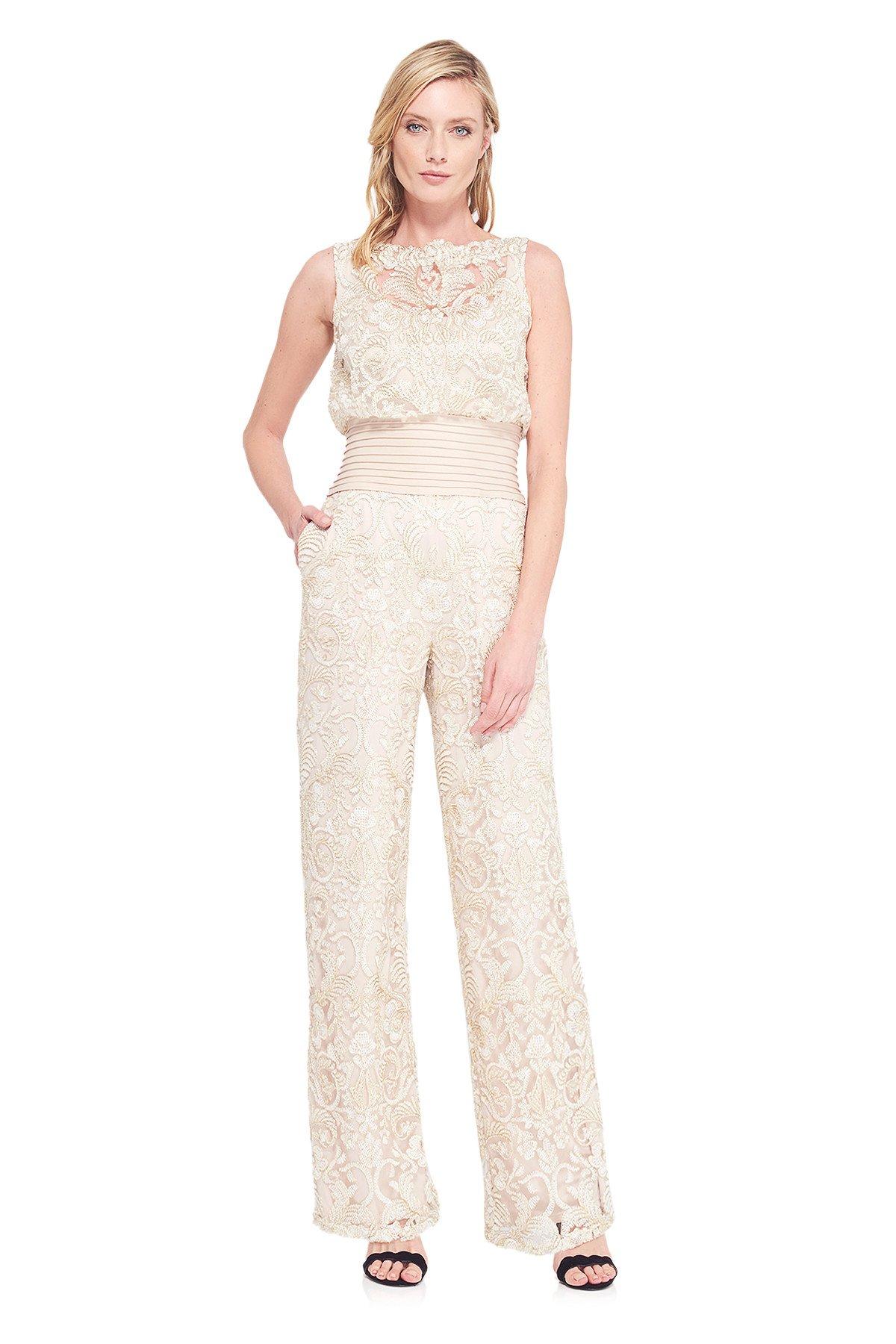 tadashi shoji lace jumpsuit