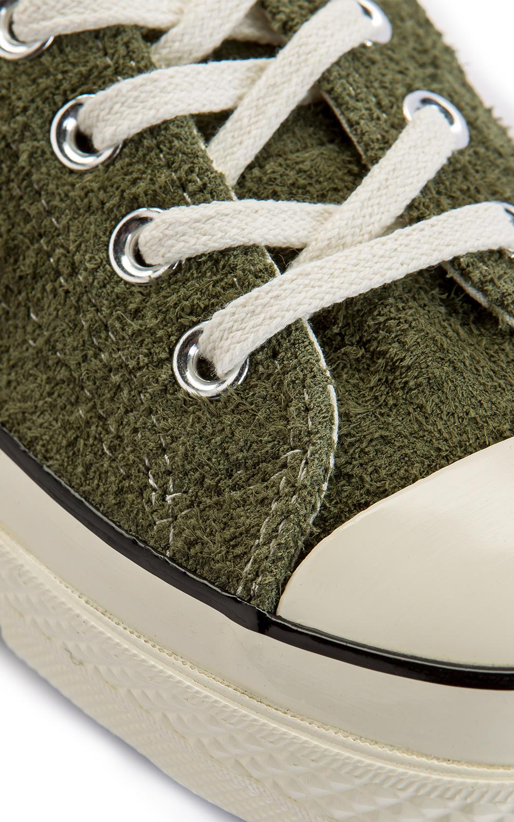 Converse Green Chuck Taylor All Star 70 Ox Suede Olive for men Converse Green Chuck Taylor All Star 70 Ox Suede Olive for men