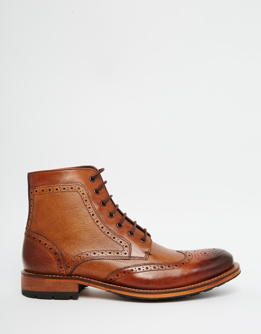 ted baker twrens brogue boots