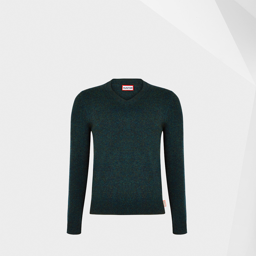 hunter green sweater mens
