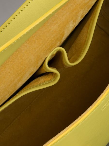 Alexander Mcqueen Small Heroine Bag in Yellow | Lyst