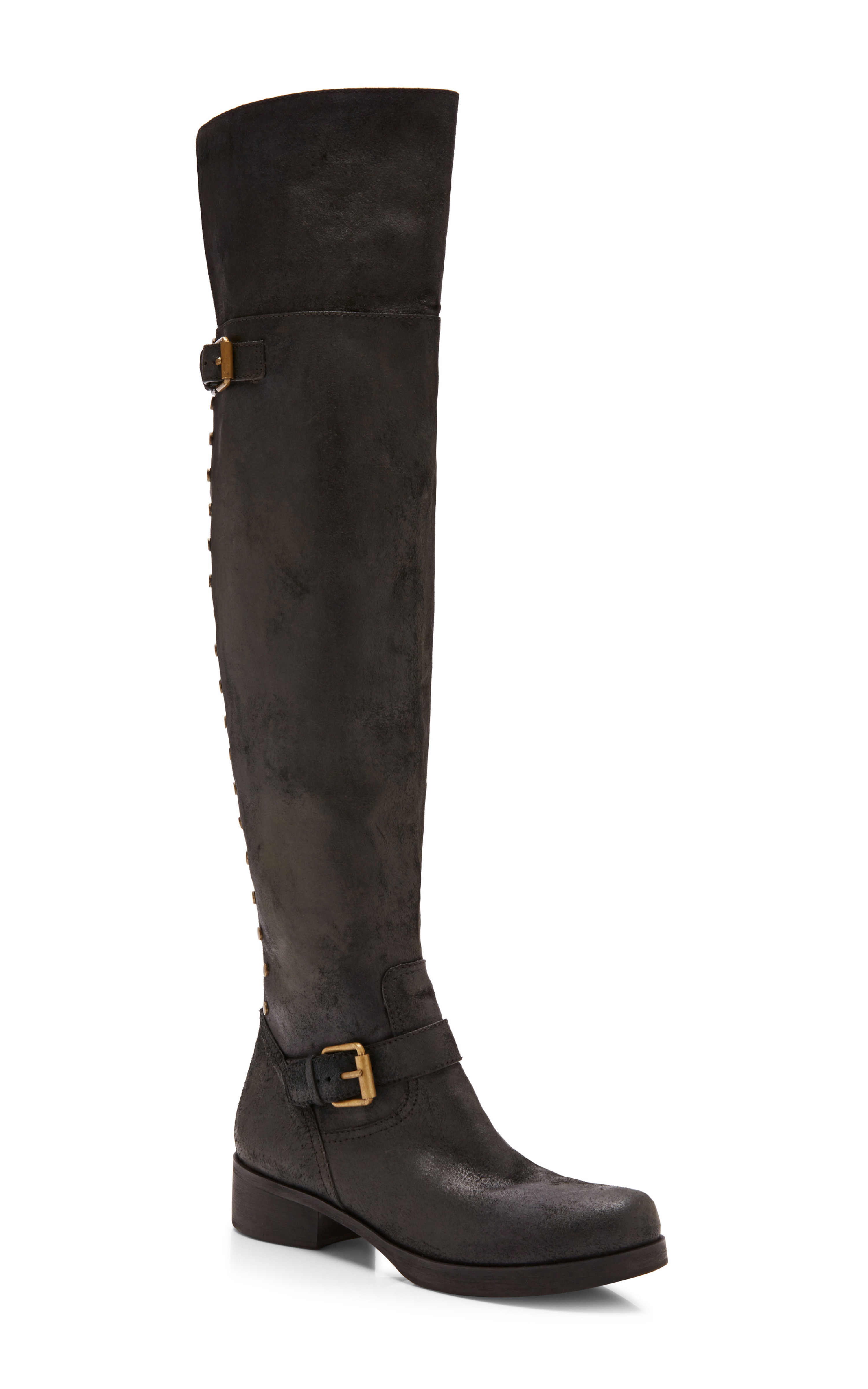 Lyst - Tory Burch Tarulli Over The Knee Boot in Black