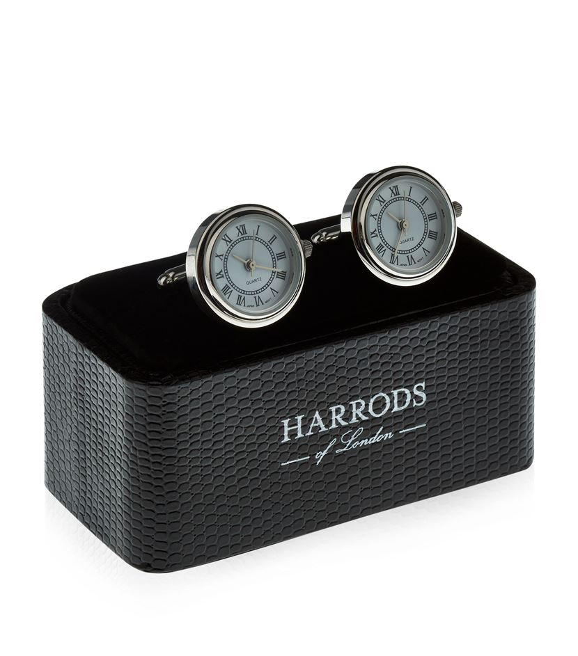 Harrods Vintage Clock Cufflinks in Metallic for Men Lyst