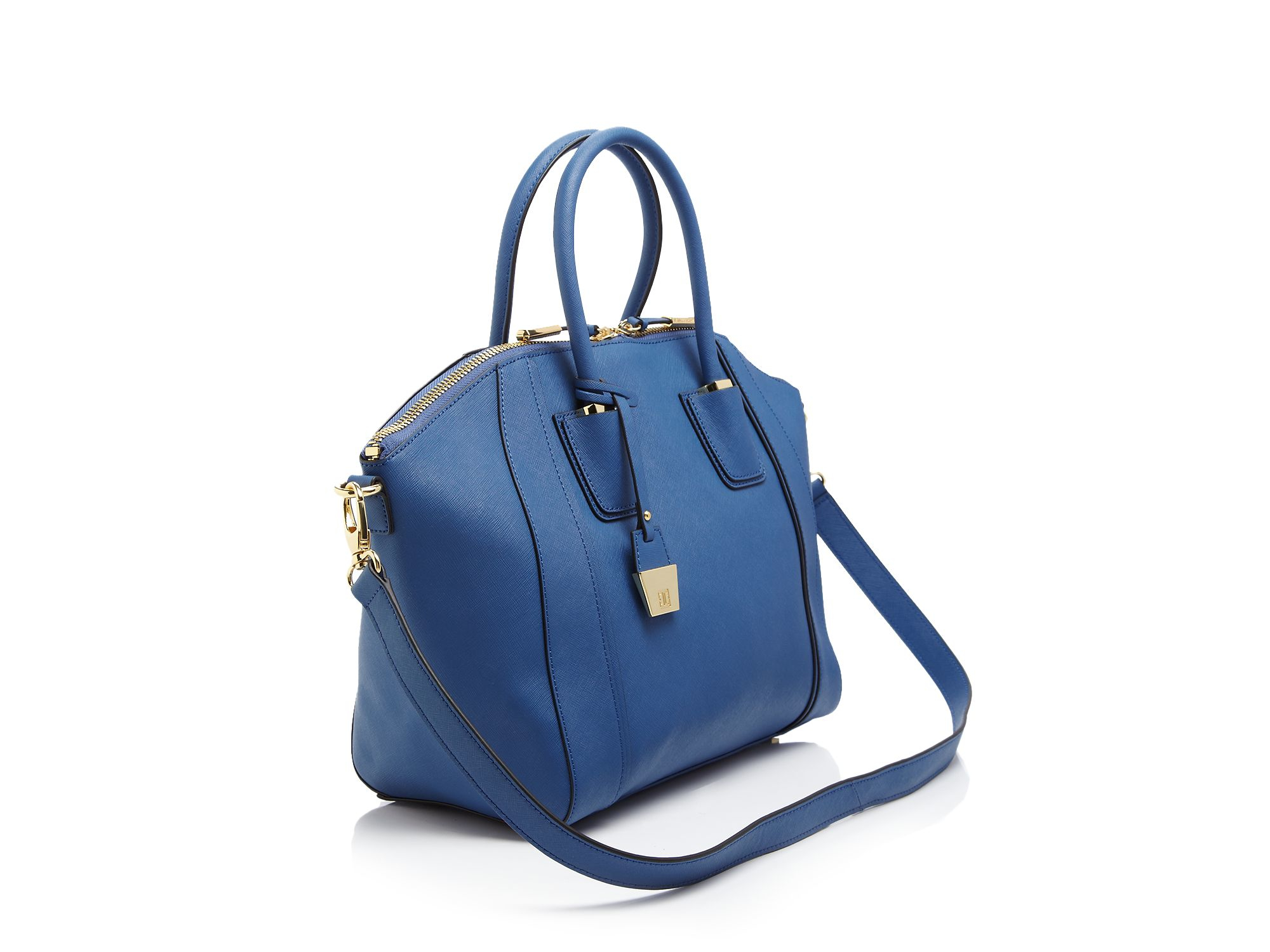 Lyst Ivanka Trump D Satchel In Blue Gallery