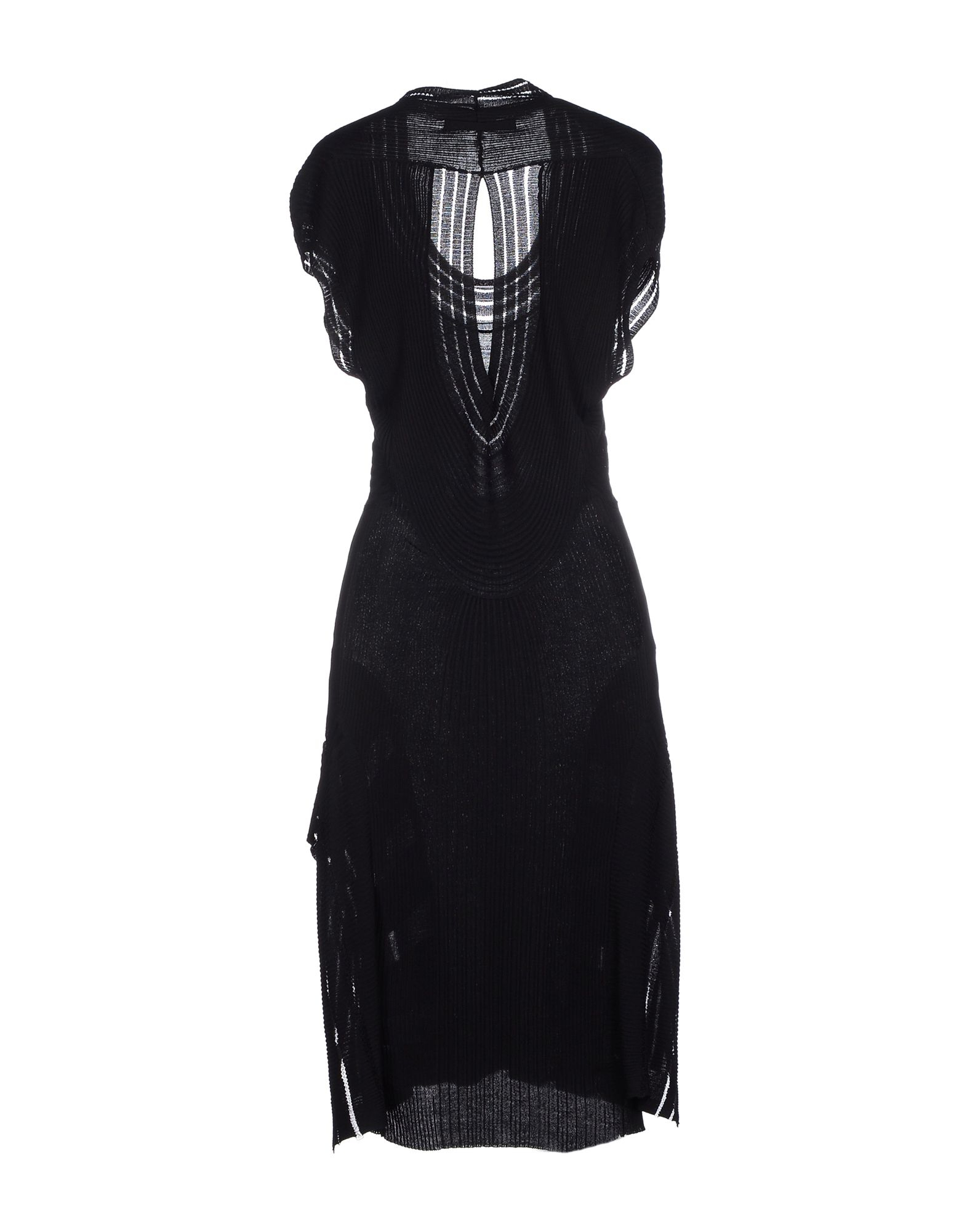 Lyst - Jean Paul Gaultier Knee-length Dress in Black