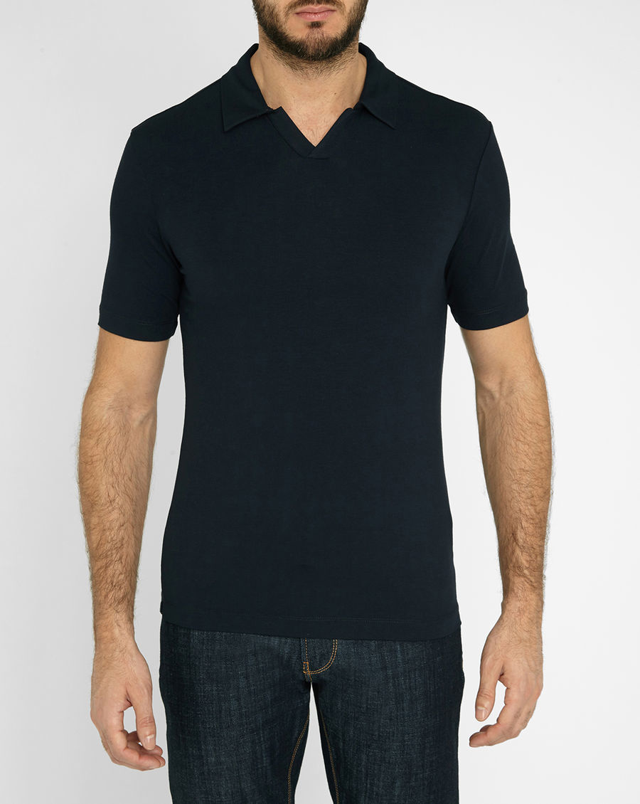  v  neck  polo  shirts 