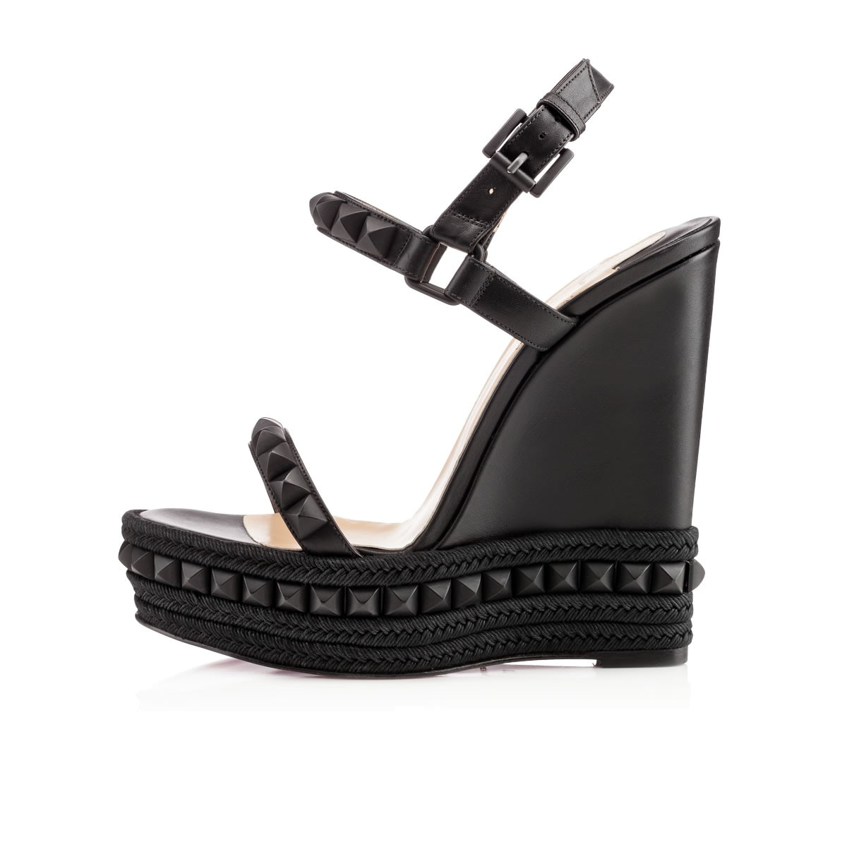 Christian louboutin Cataclou Calf in Black (sky) | Lyst  