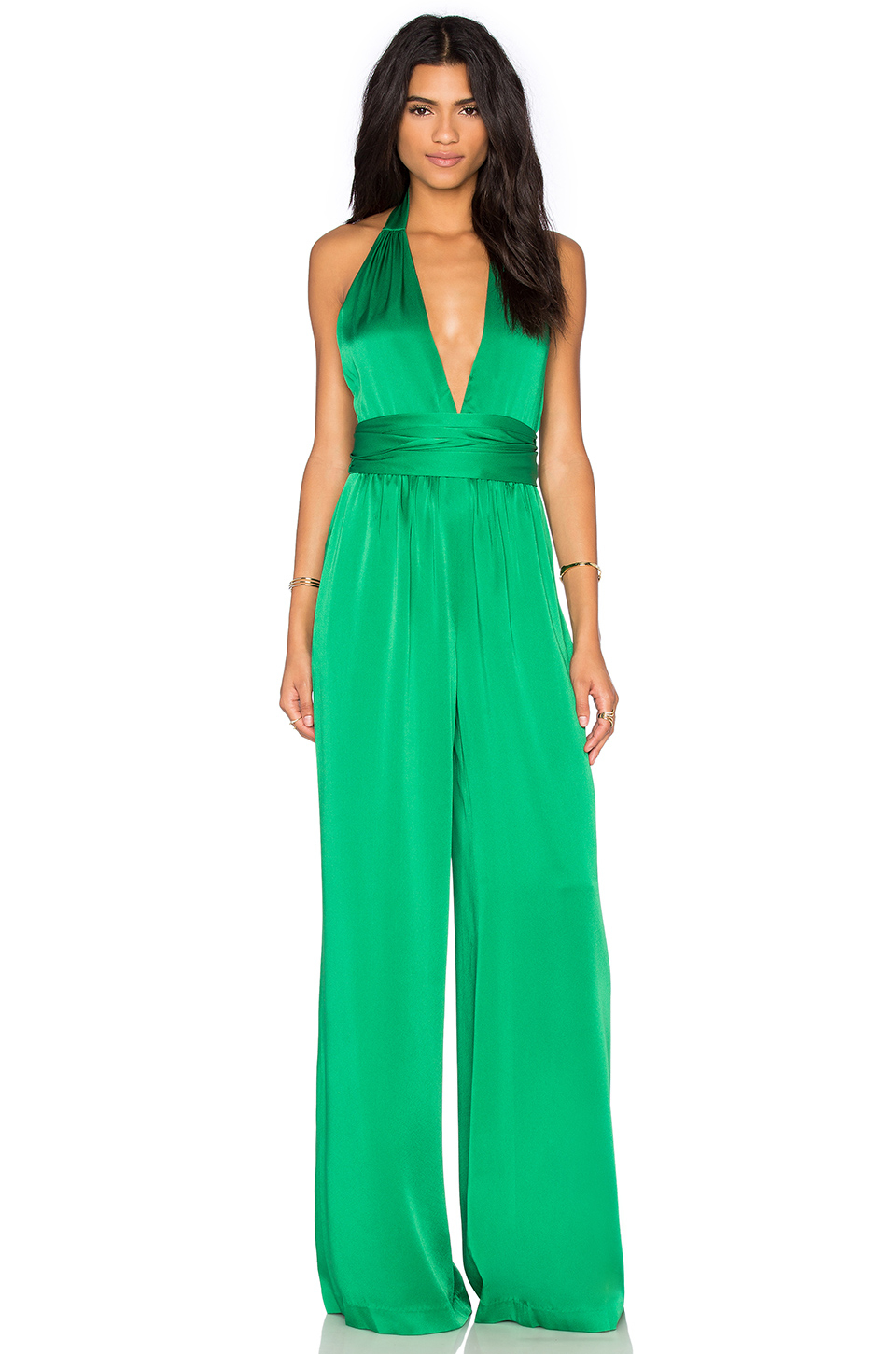 green jumpsuit womens