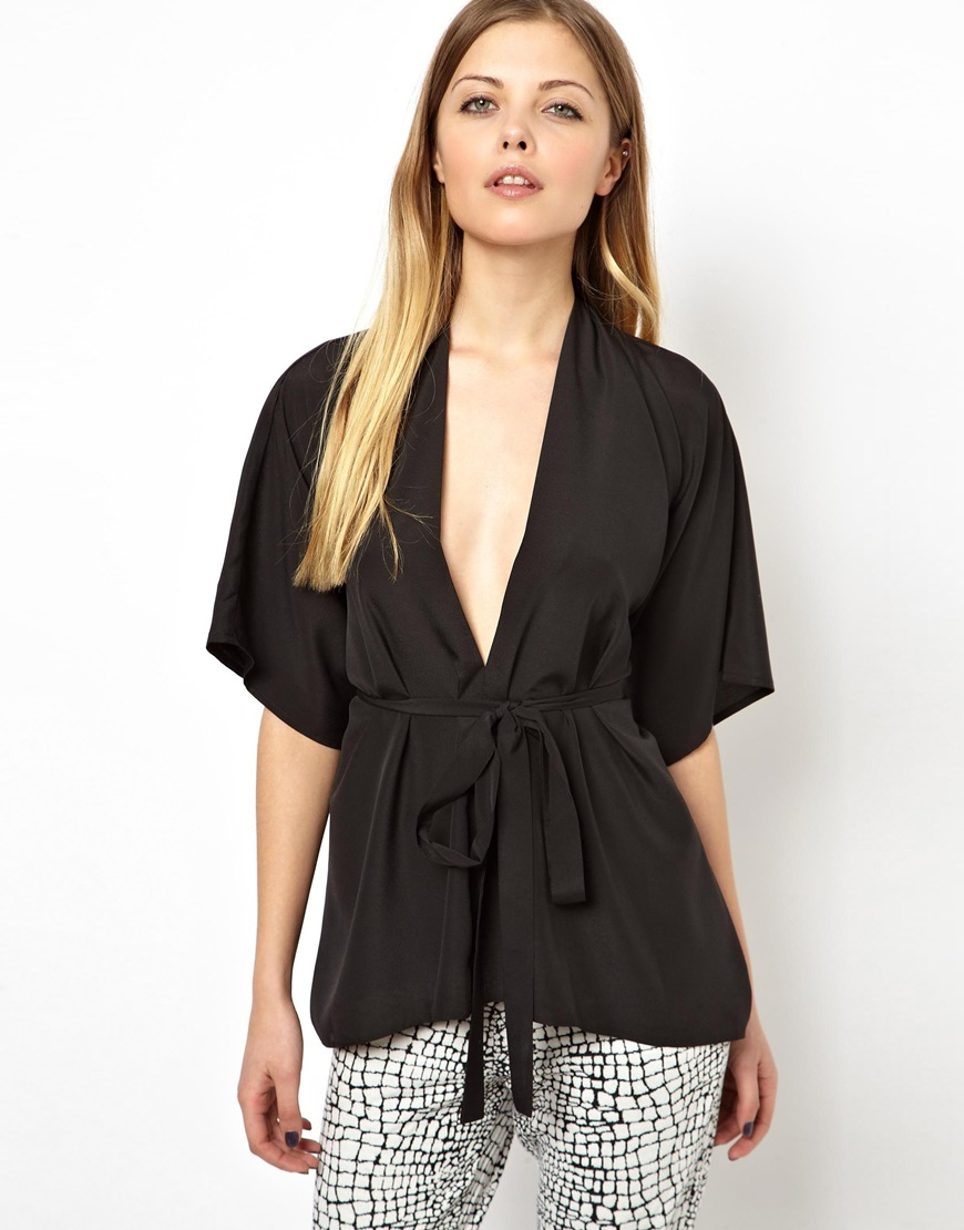 black wrap top uk