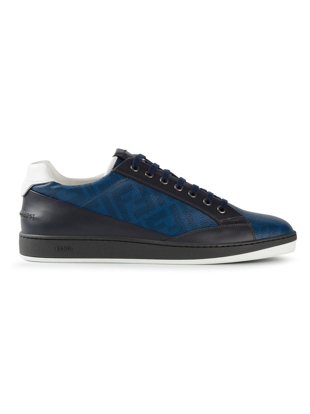 Fendi 'Wimbledon' Sneakers in Blue | Lyst