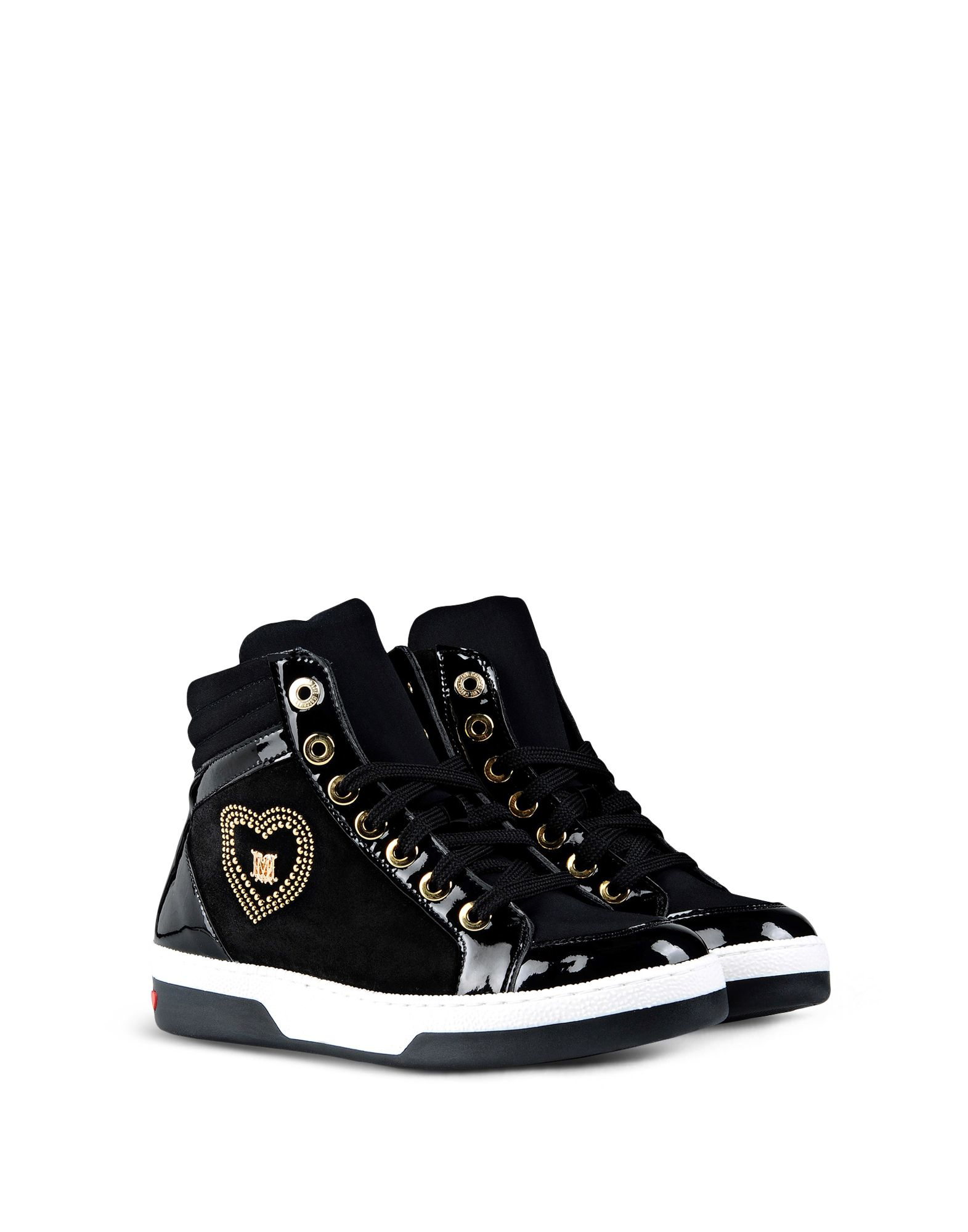 Lyst - Love Moschino High-top Sneaker in Black