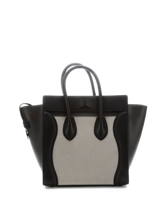 celine supple two colour tote bag