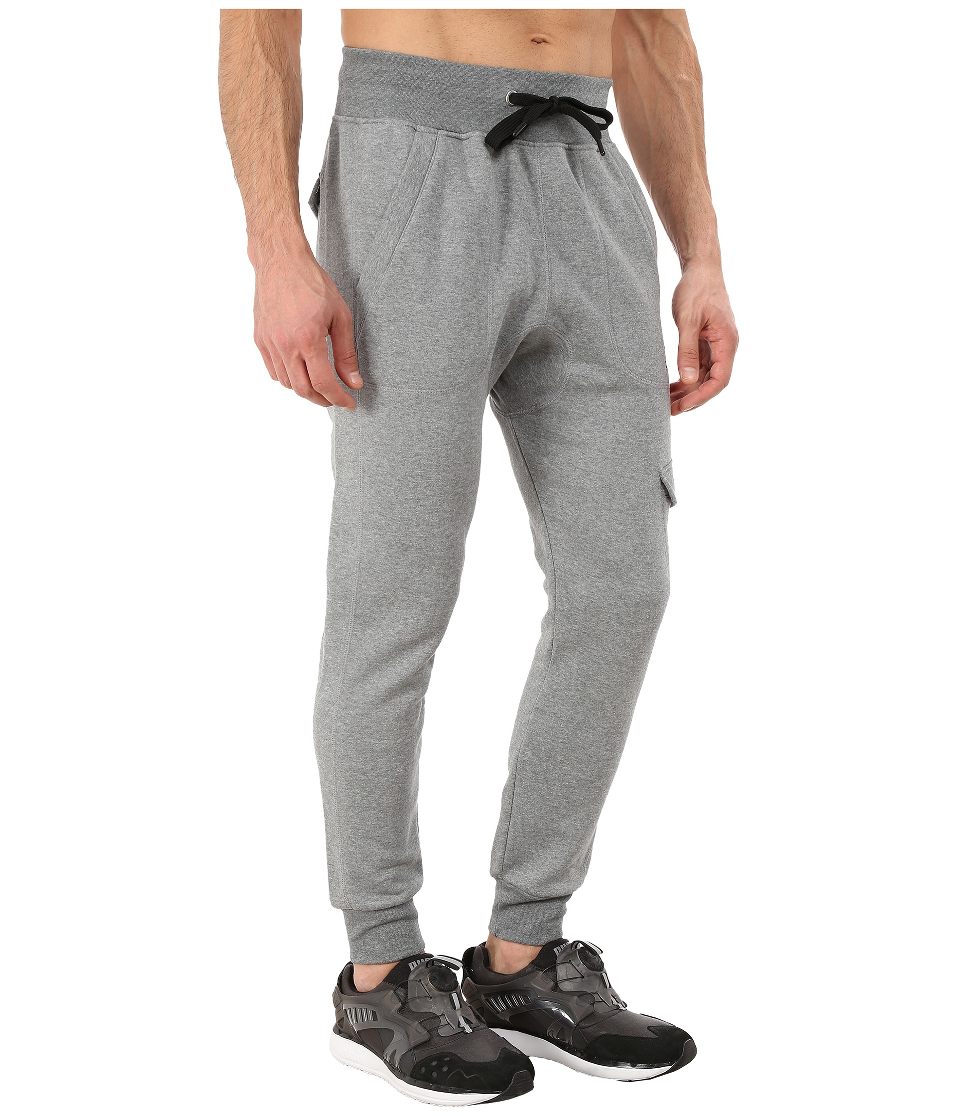 Puma Cargo Sweat Pants in Gray for Men | Lyst