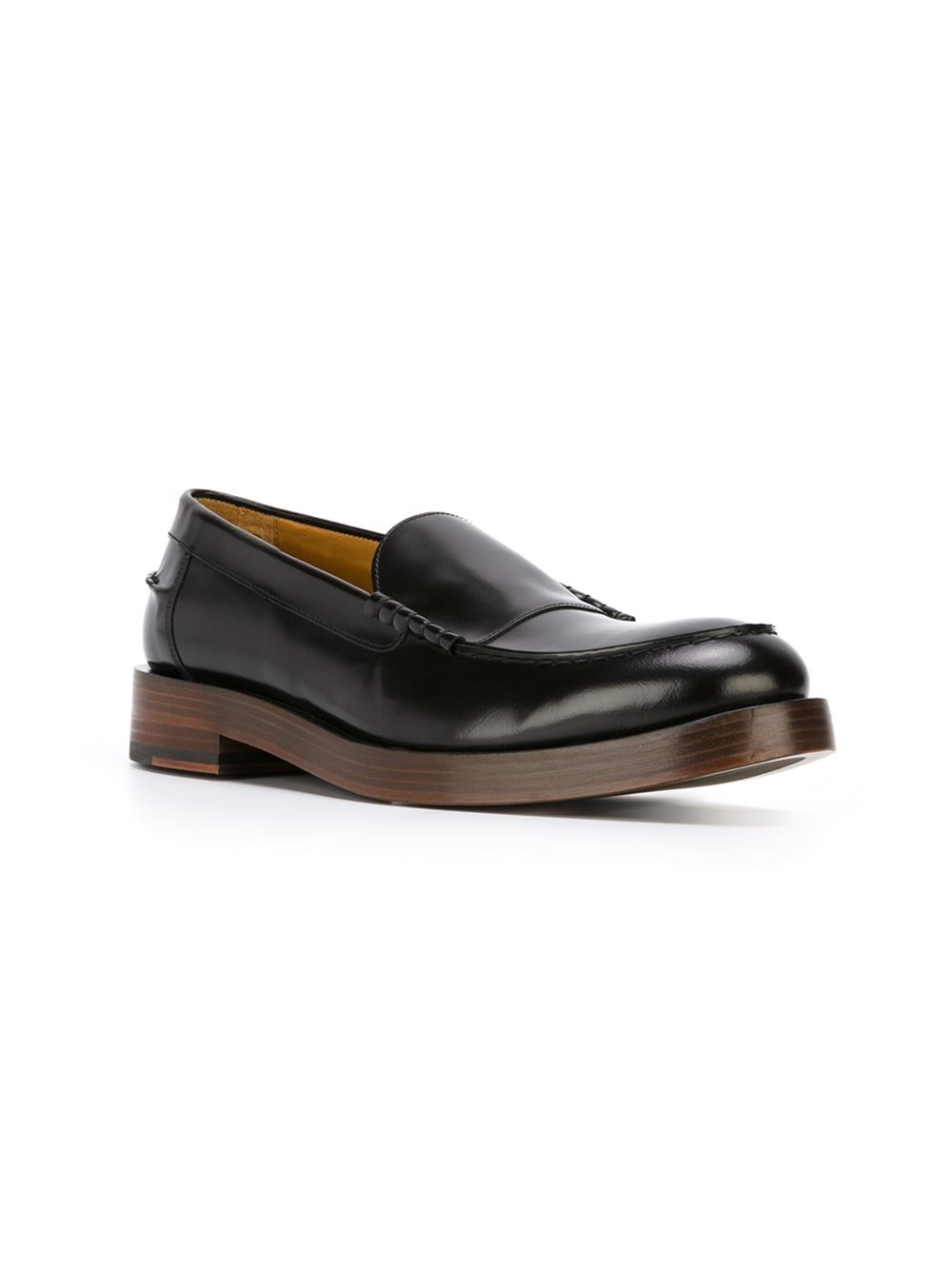 Paul smith Chunky Sole Loafers in Black for Men | Lyst