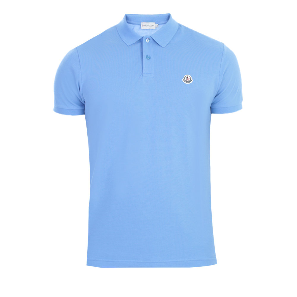 moncler polo shirt light blue moncler polo shirt light blue