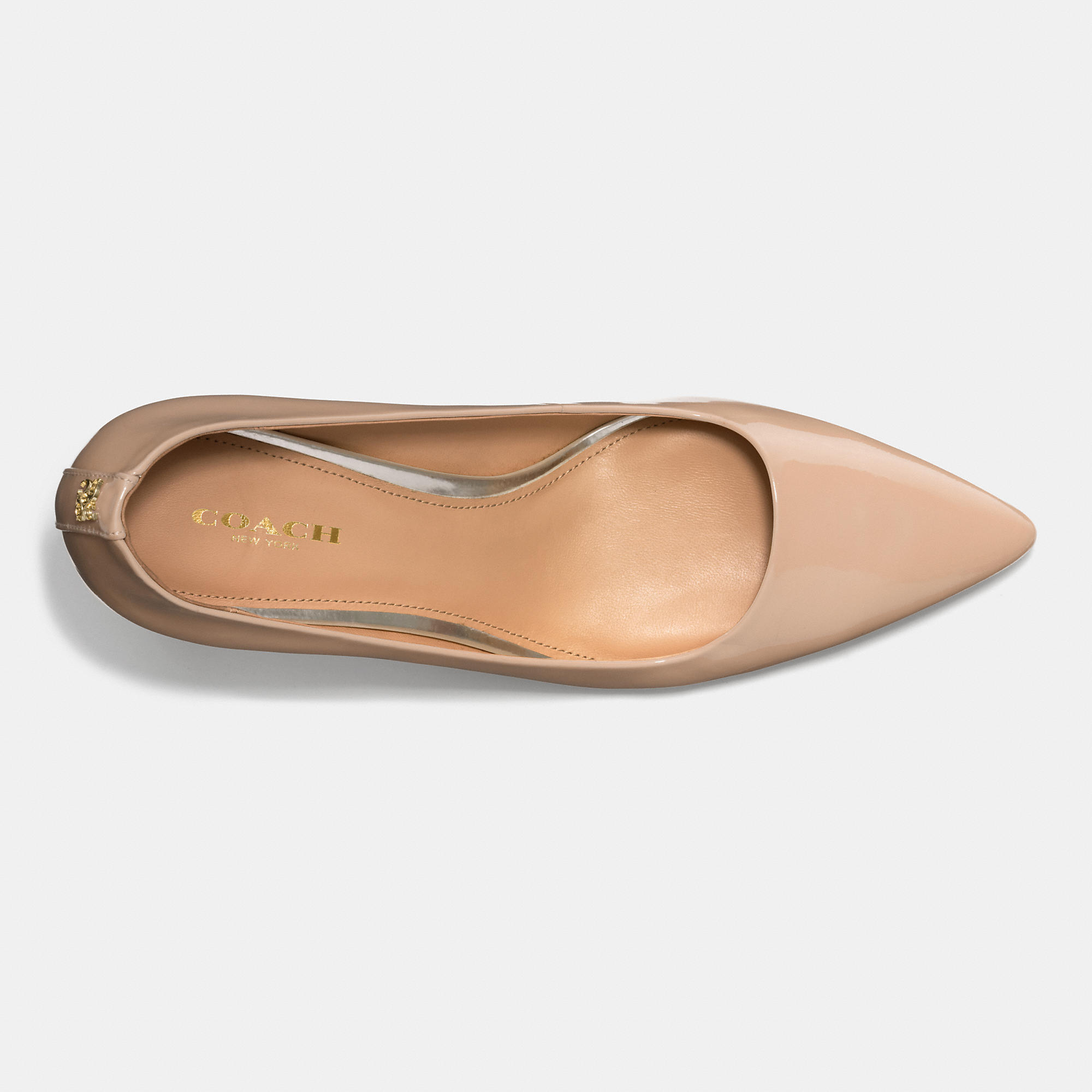 Lyst Coach Grand Heel in Natural