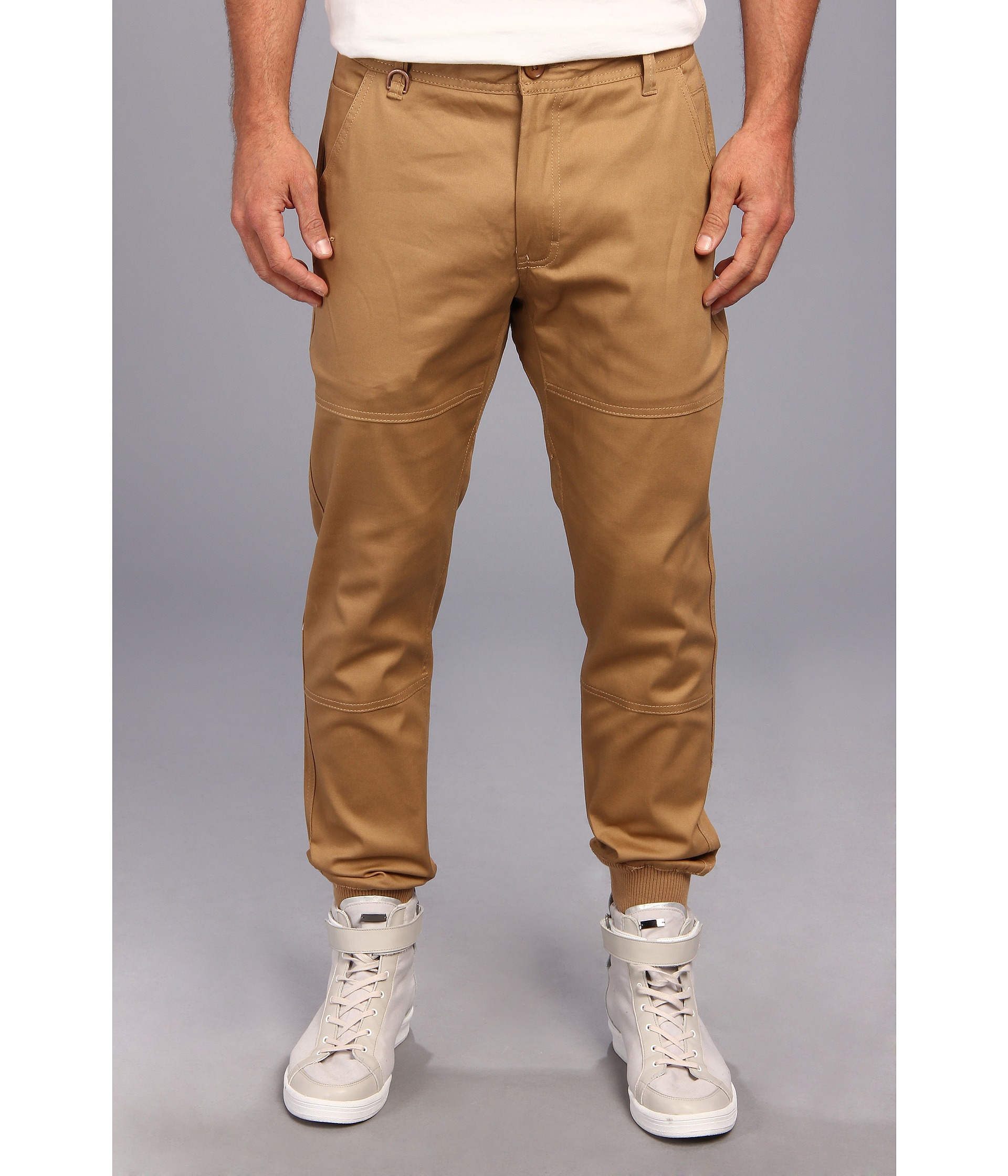 brown jogger pants mens