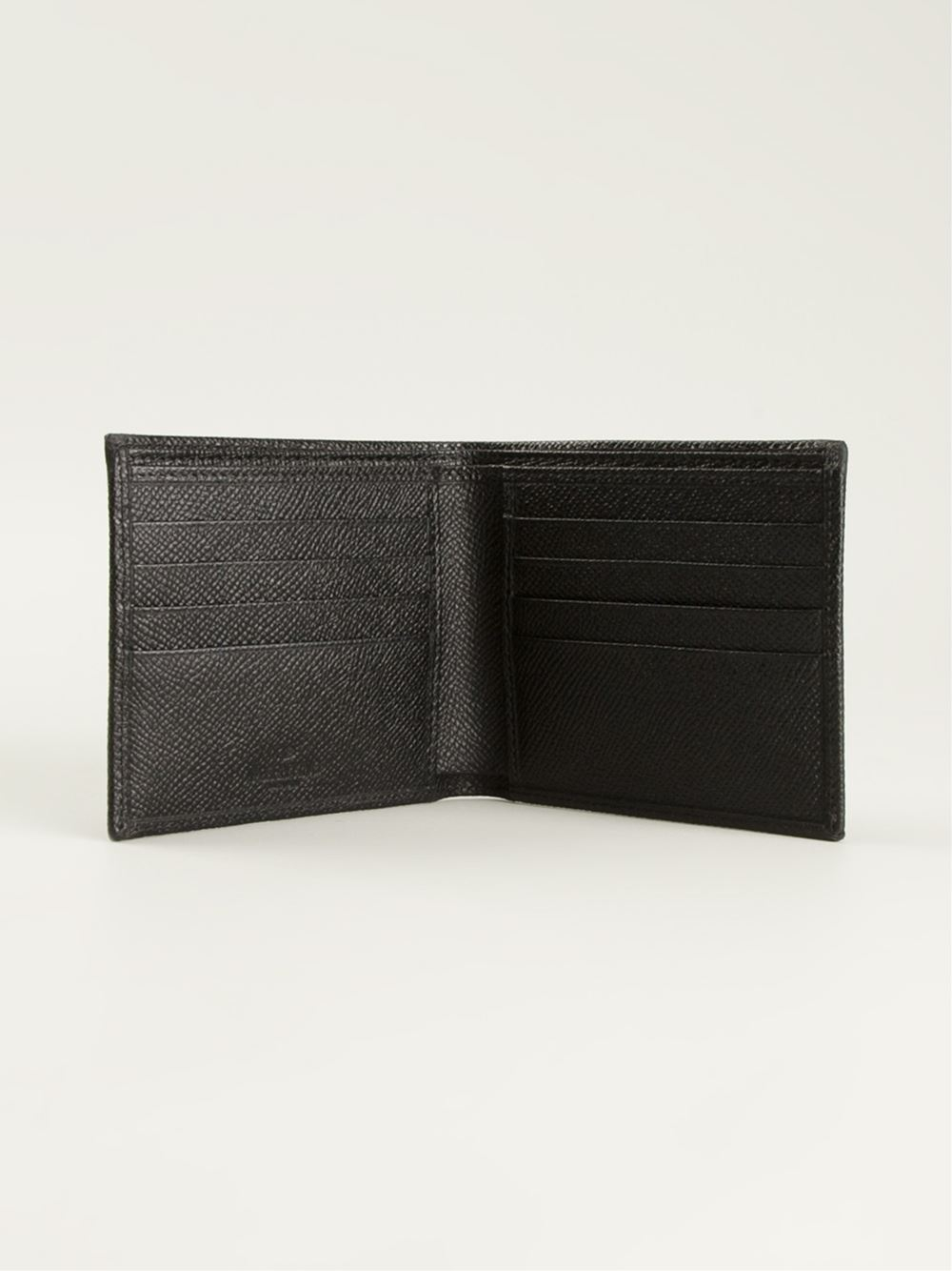 Lyst - Valentino Classic Wallet in Black for Men