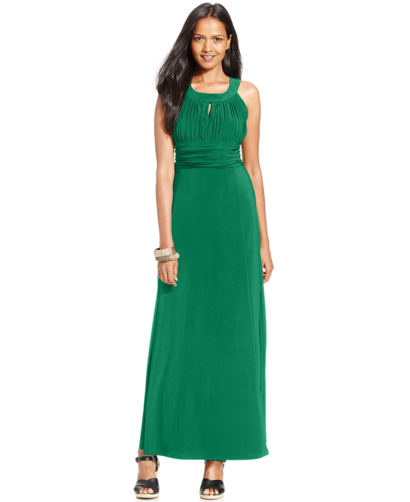 Macys green dresses