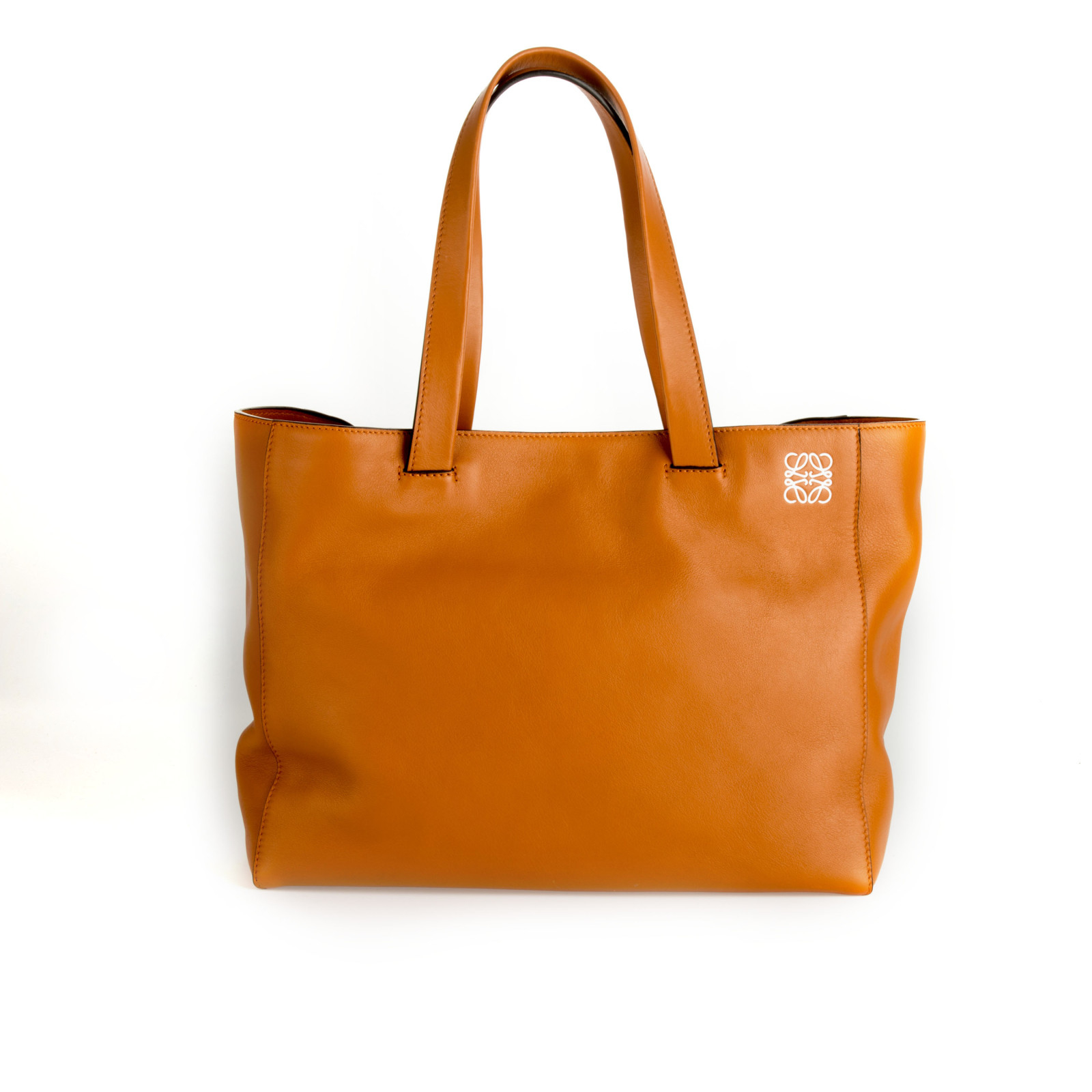 Loewe Brown Leather Shoulder Bag in Orange (Tan) | Lyst