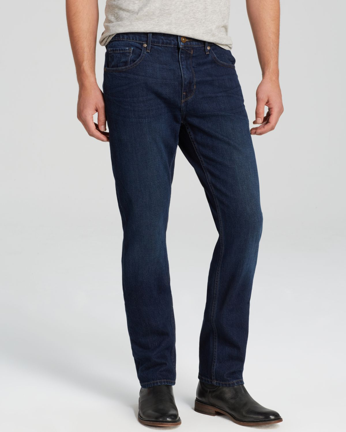 Lyst - Paige Jeans Federal Slim in Bass in Blue for Men