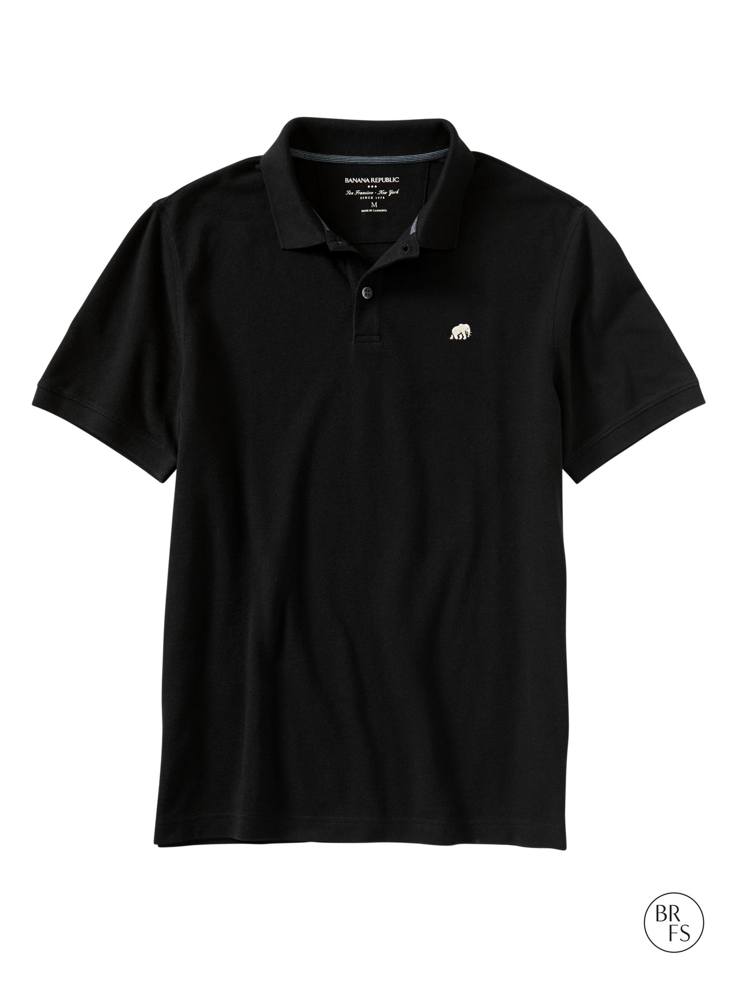 banana republic polo elephant