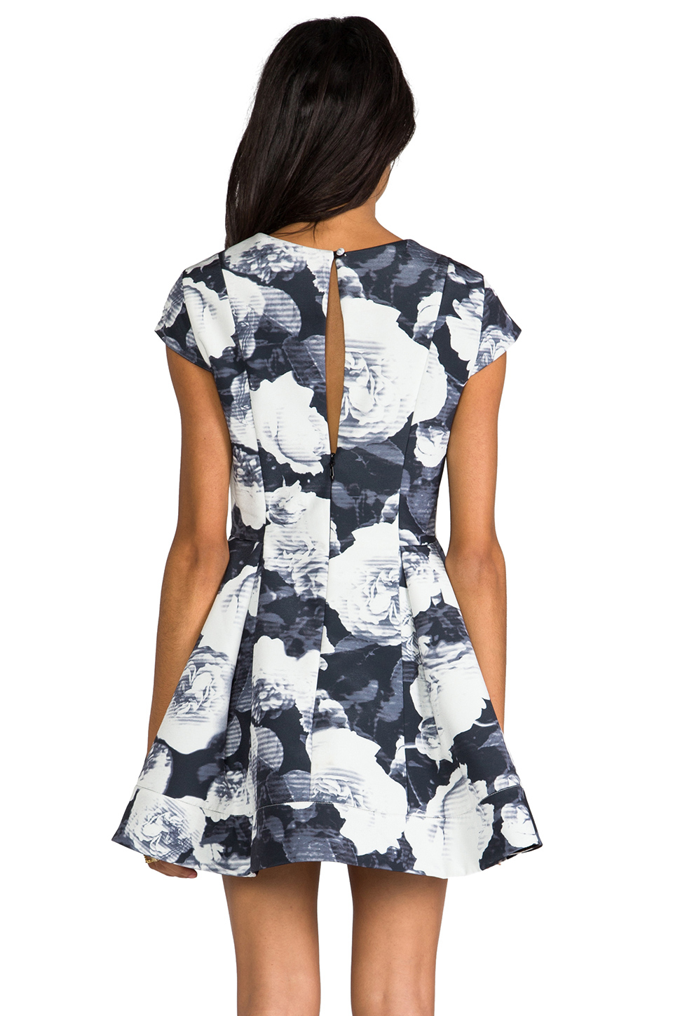 Lyst Keepsake Adventure Dress in Gray in Gray