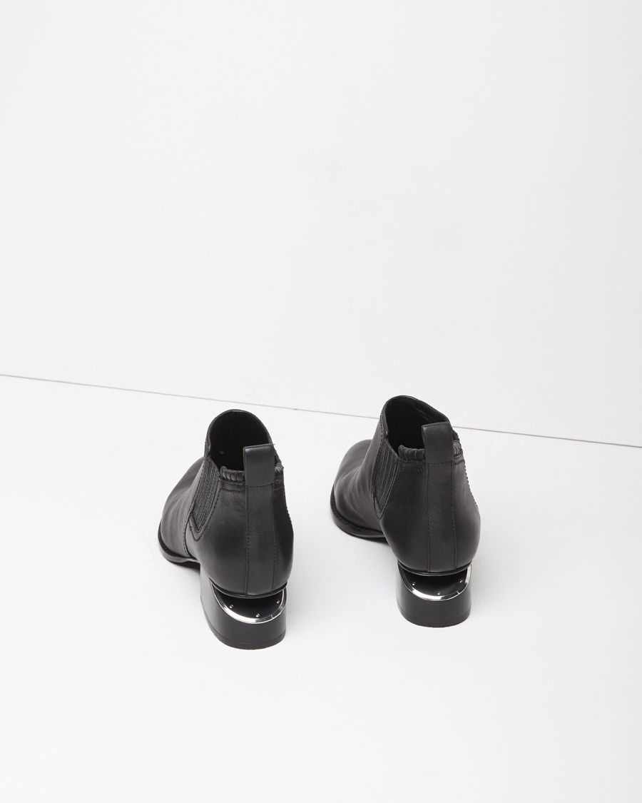 kori leather ankle boots