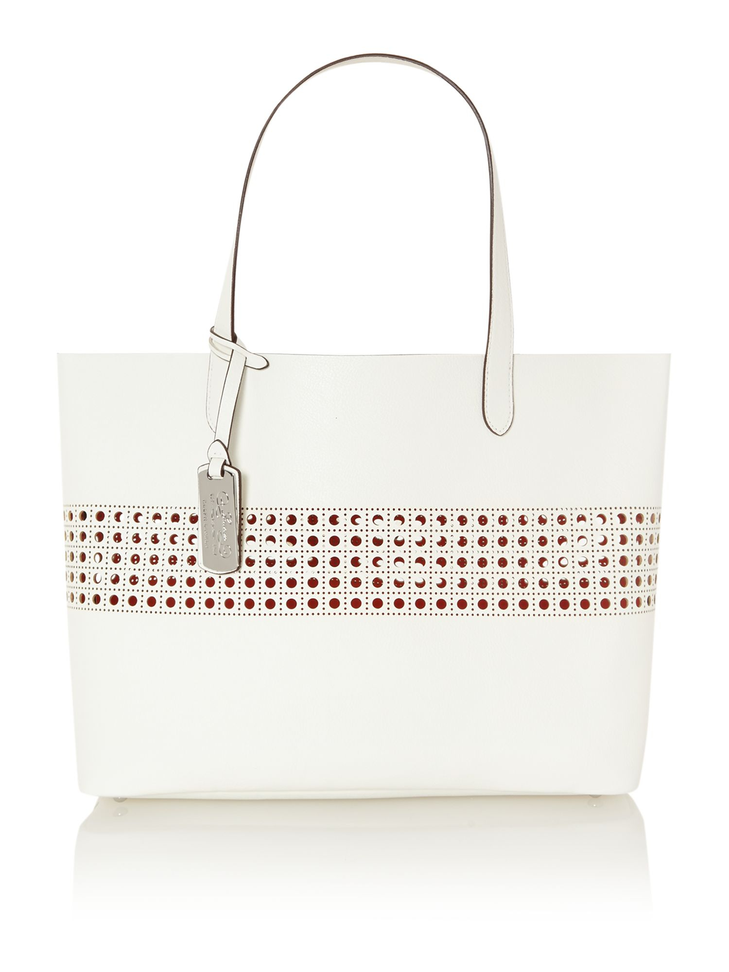 Ralph Lauren Leighton Per Polo Items Lauren By Ralph Leighton White Large Tote Bag In Lyst