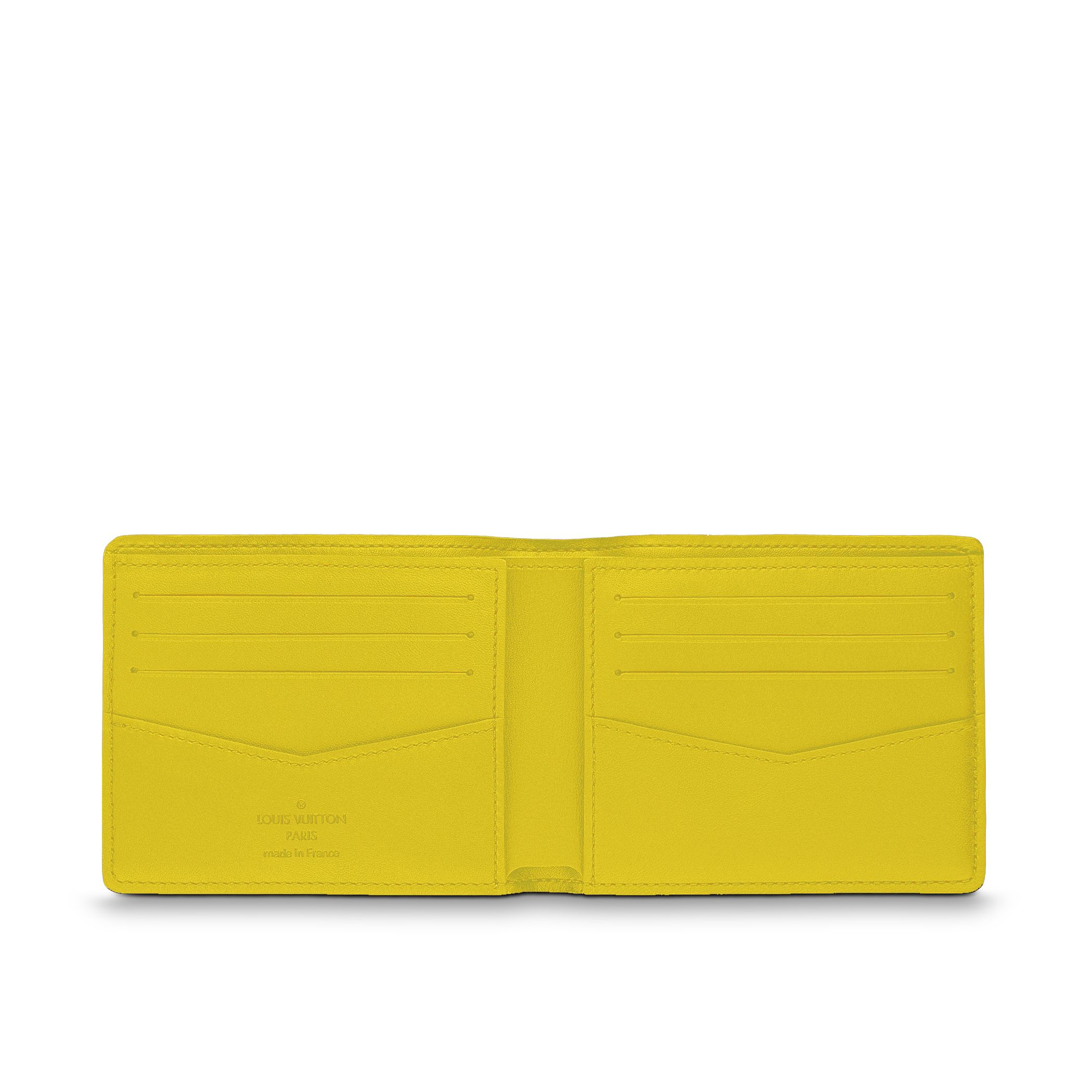 Louis vuitton Slender Wallet in Yellow for Men | Lyst