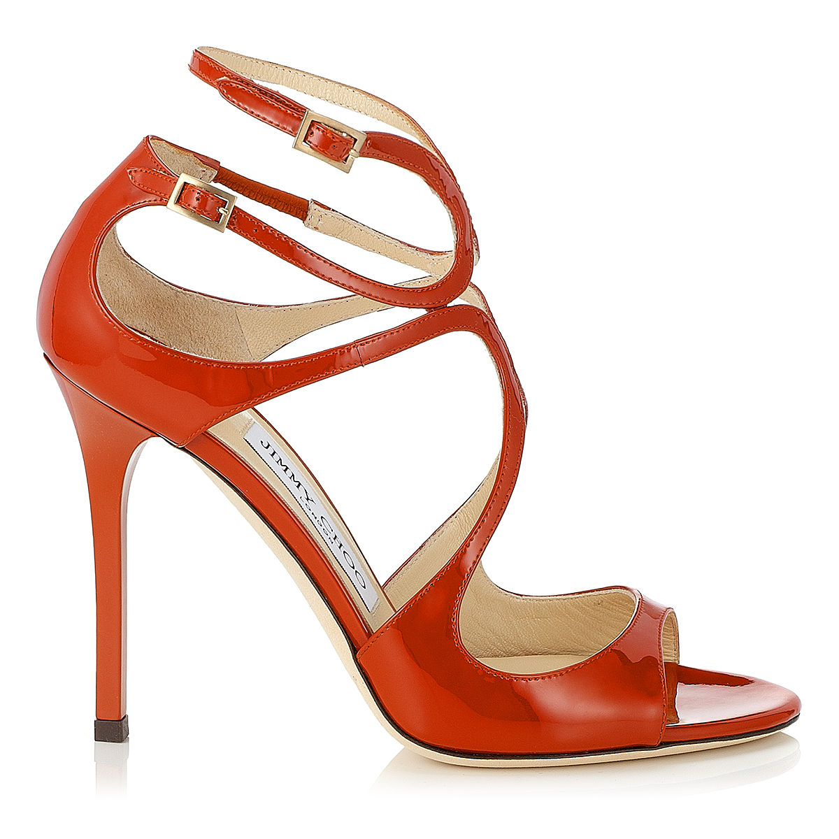 jimmy choo lang black patent