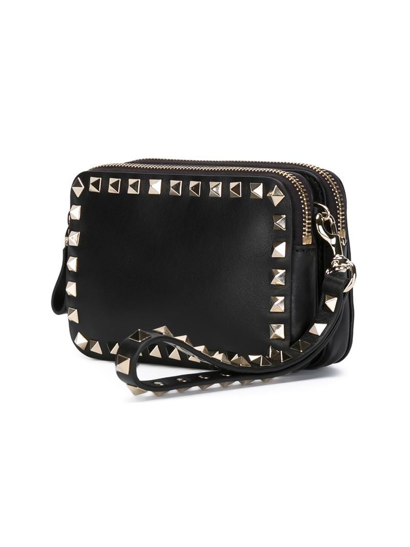 black valentino rockstud clutch