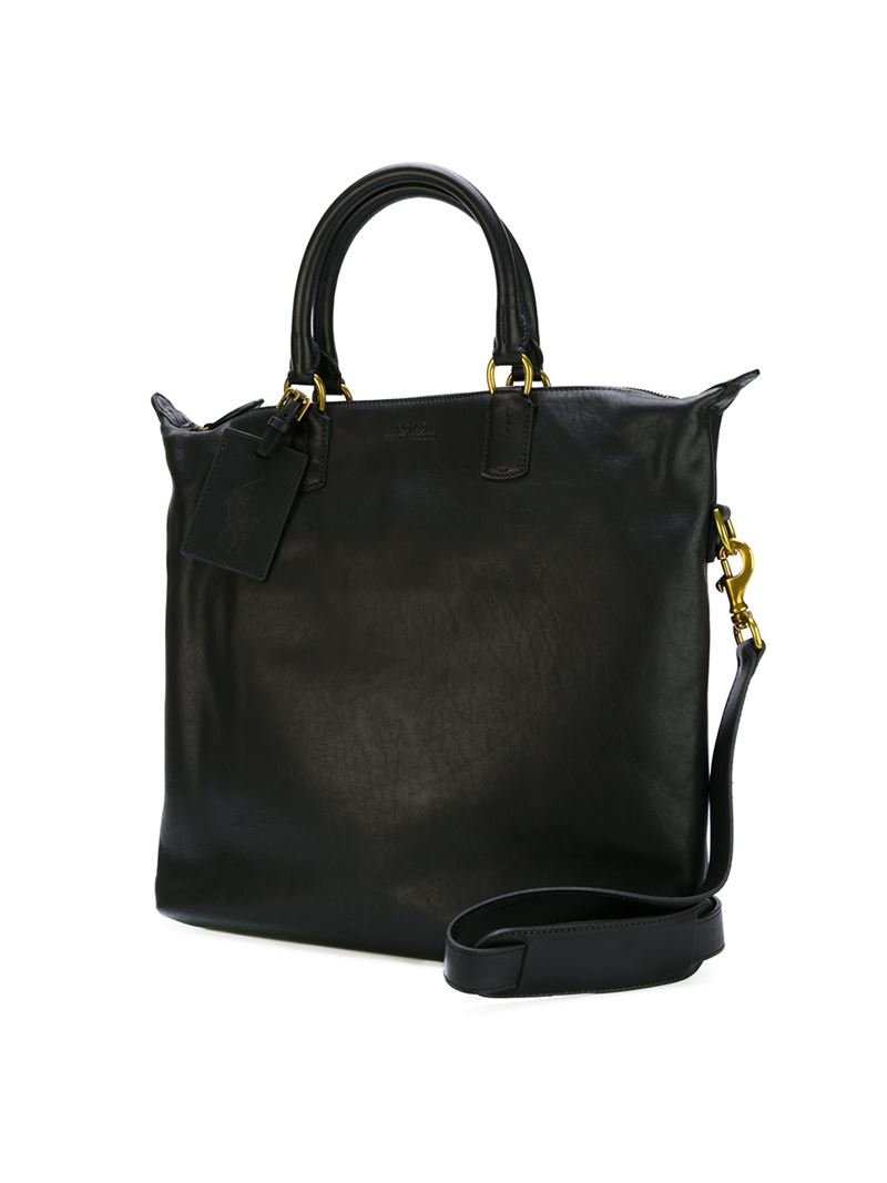 Lyst - Polo Ralph Lauren Large Tote Bag in Black for Men