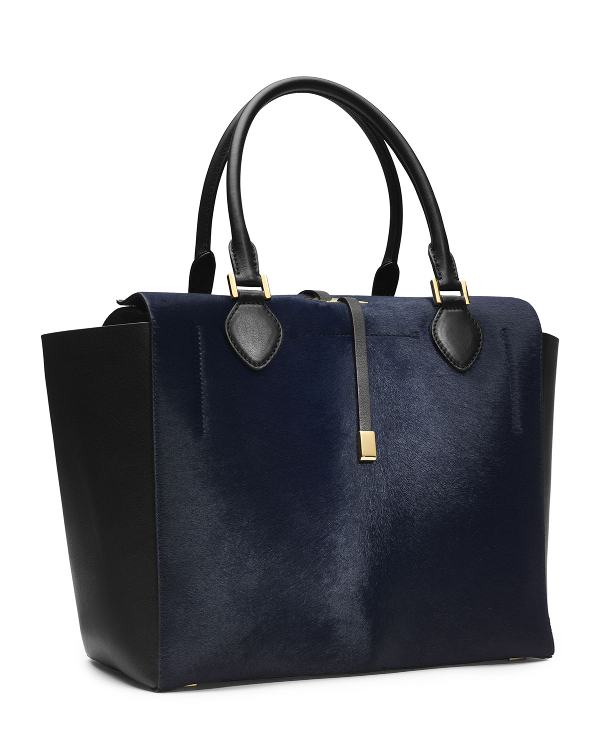 michael kors large blue tote