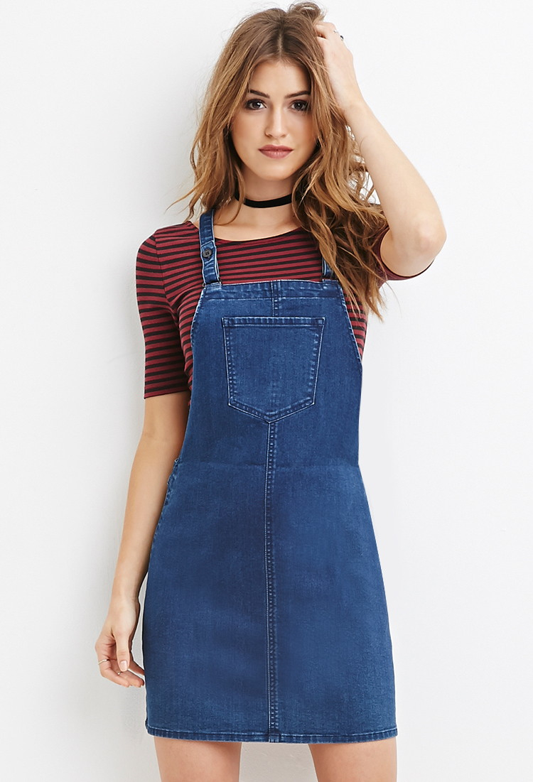 overall dresses denim