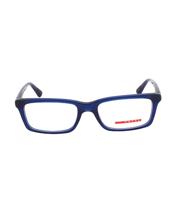 prada blue frame sunglasses