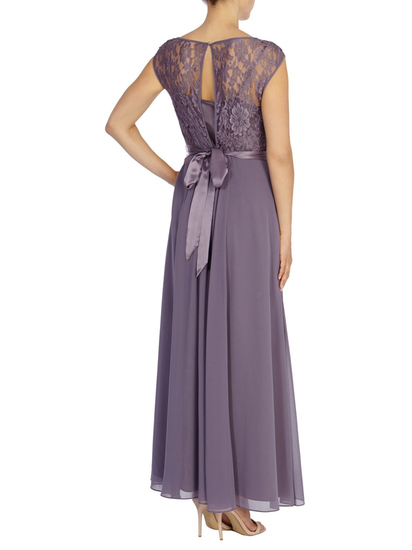 coast purple maxi dress