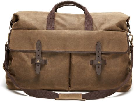 Banana Republic Rugged Canvas Weekend Bag in Khaki for Men | Lyst