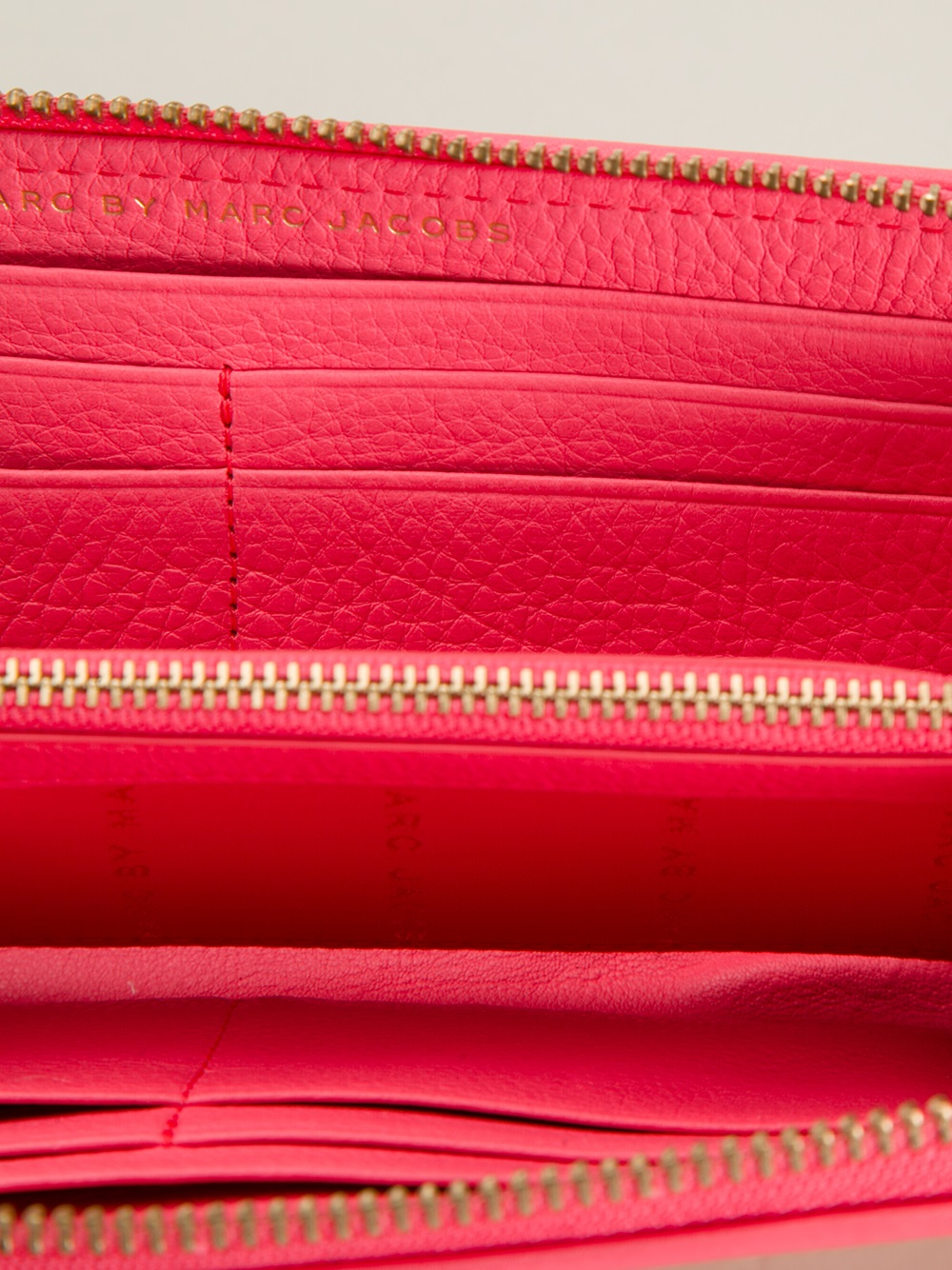 Lyst - Marc by marc jacobs Zip Fastening Wallet in Pink