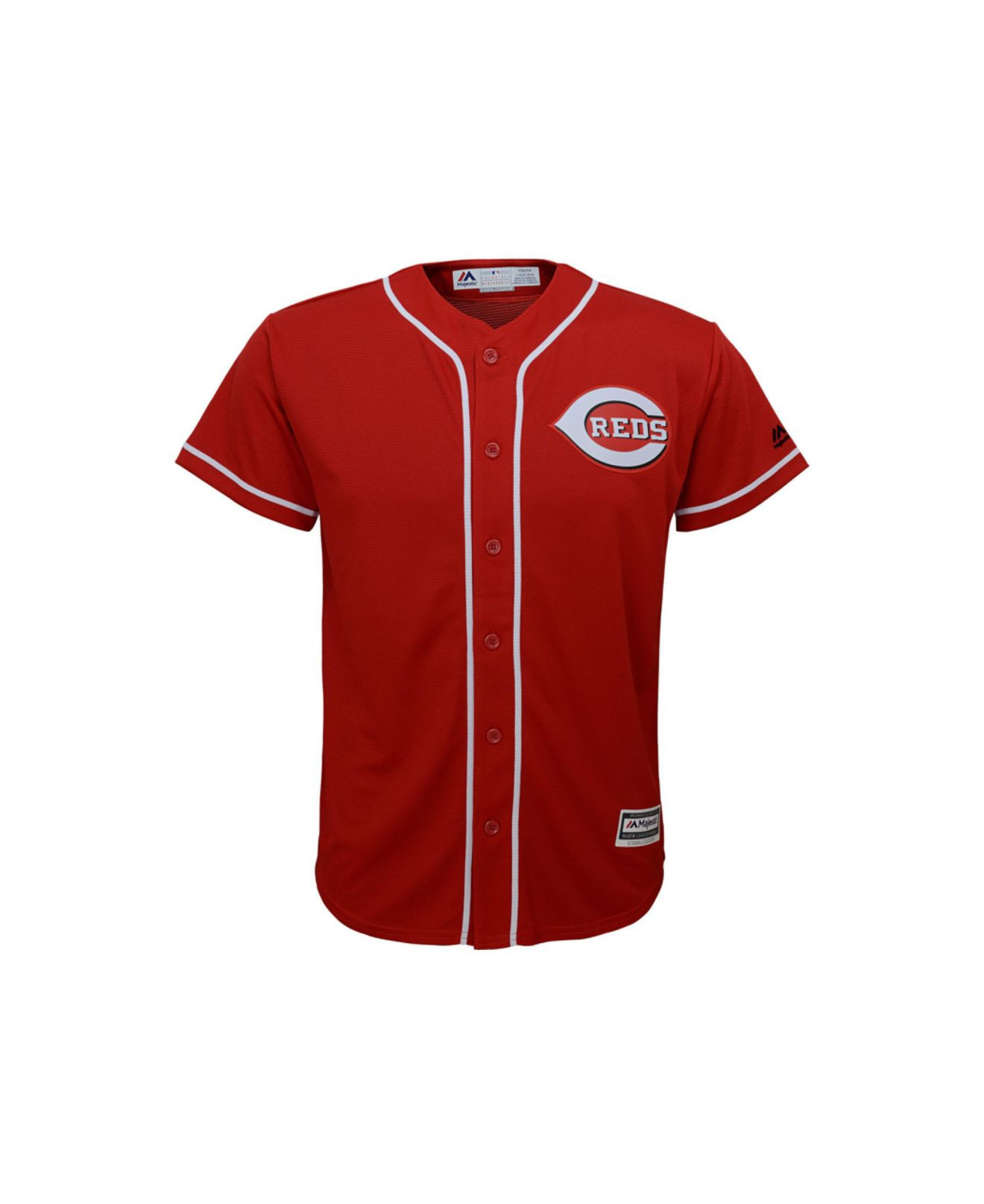 Majestic Boys' Joey Votto Cincinnati Reds Replica Jersey in Red for Men ...