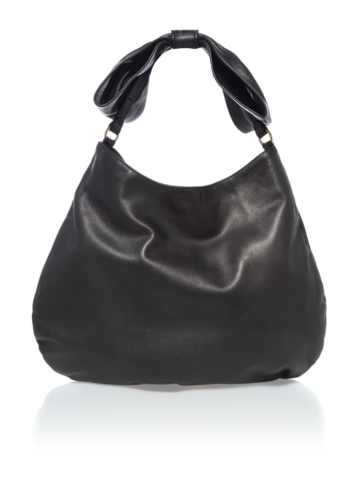 Red valentino Black Large Hobo Bag in Black | Lyst