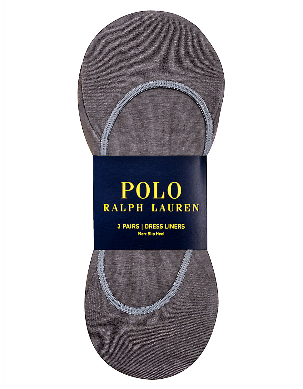 Polo ralph lauren Threepack Shoe Liners in Gray for Men Lyst