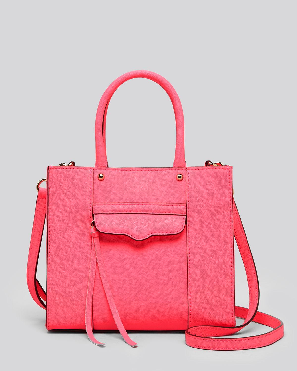 Lyst Rebecca Minkoff Crossbody Mab Tote Mini in Pink