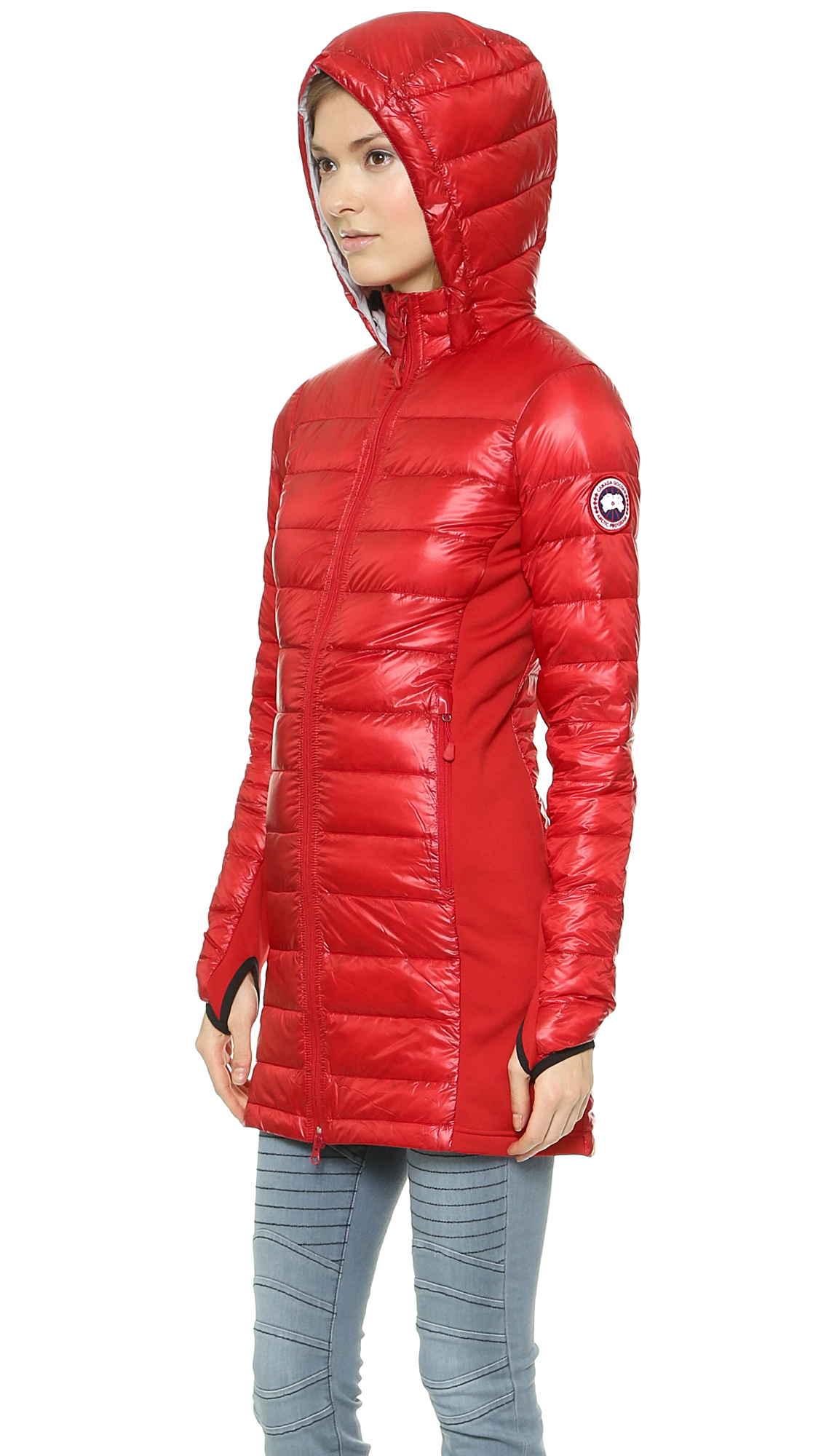 Canada Goose Hybridge Hoody lila Canada Goose Hybridge Hoody lila