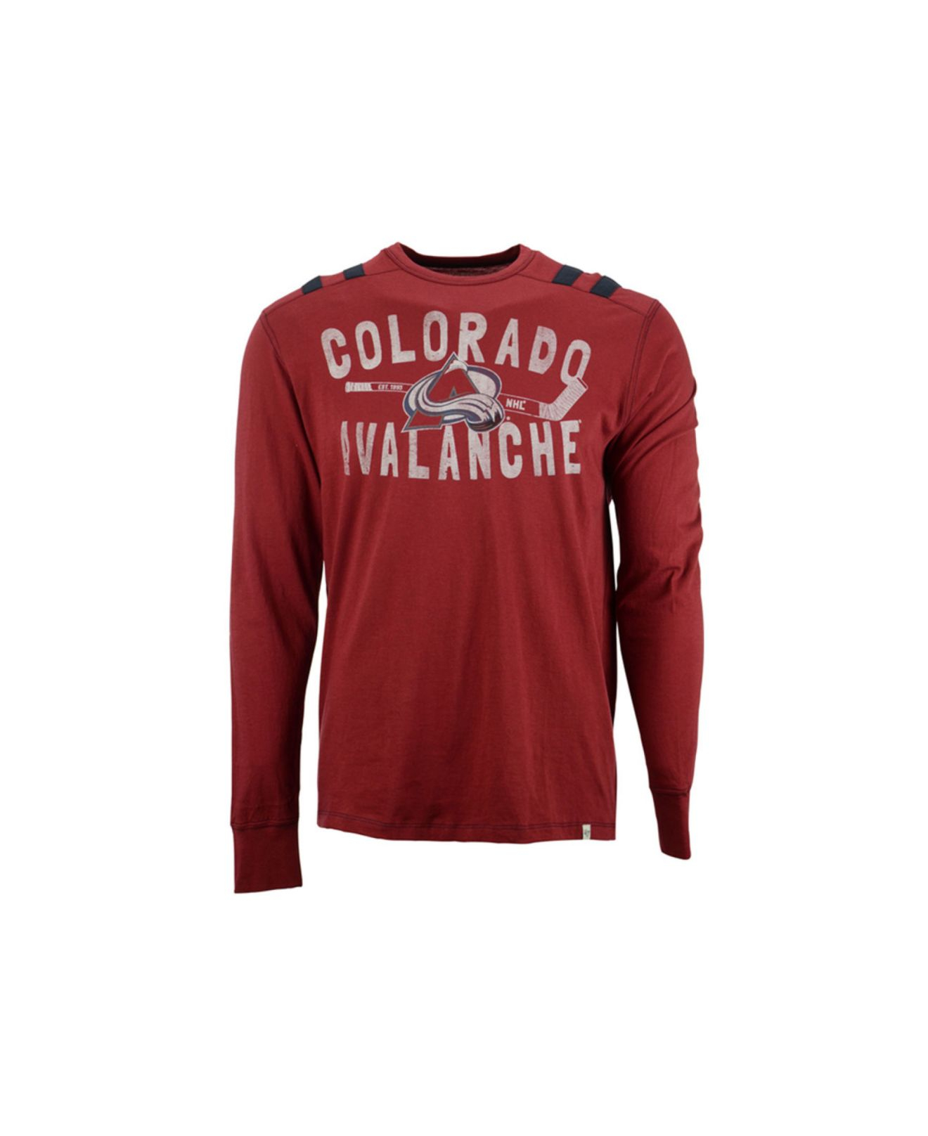 Lyst 47 brand Men's Longsleeve Colorado Avalanche Bruiser Tshirt in
