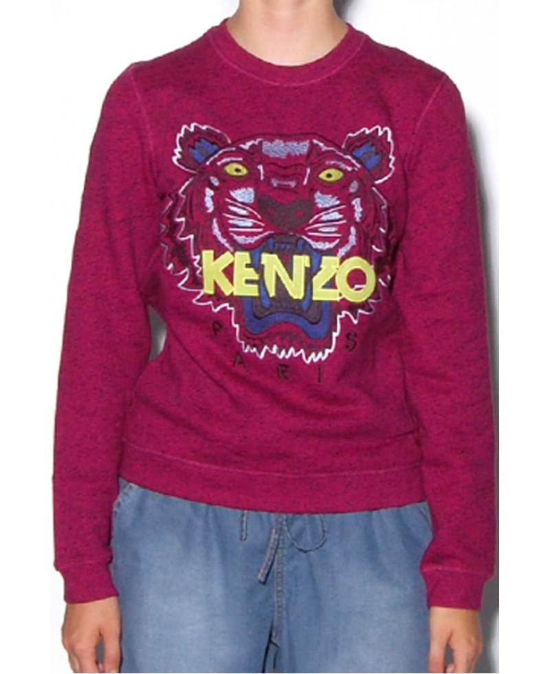 kenzo purple tiger sweatshirt